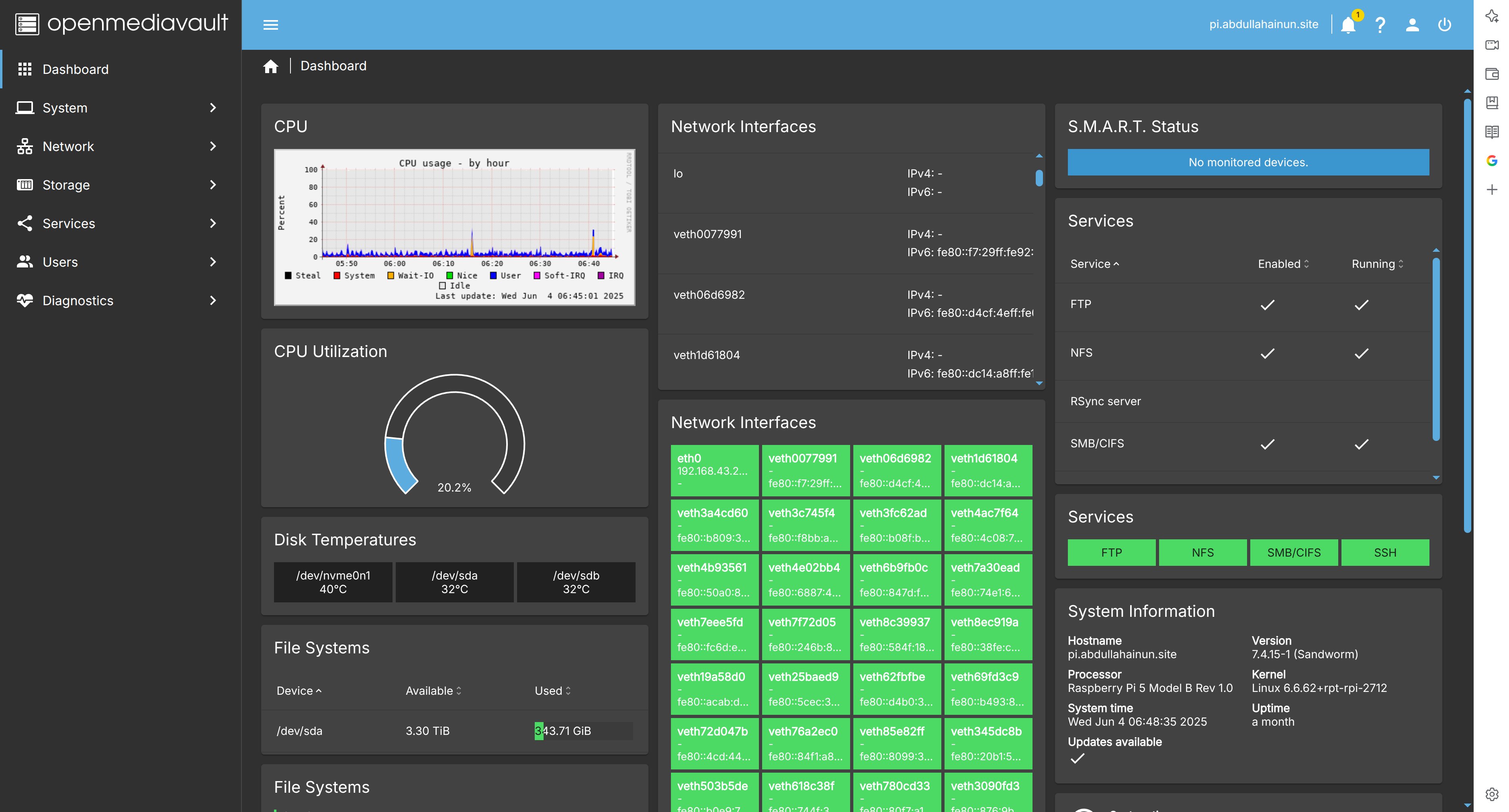 omv-dashboard